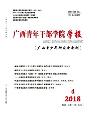广西青年干部学院学报